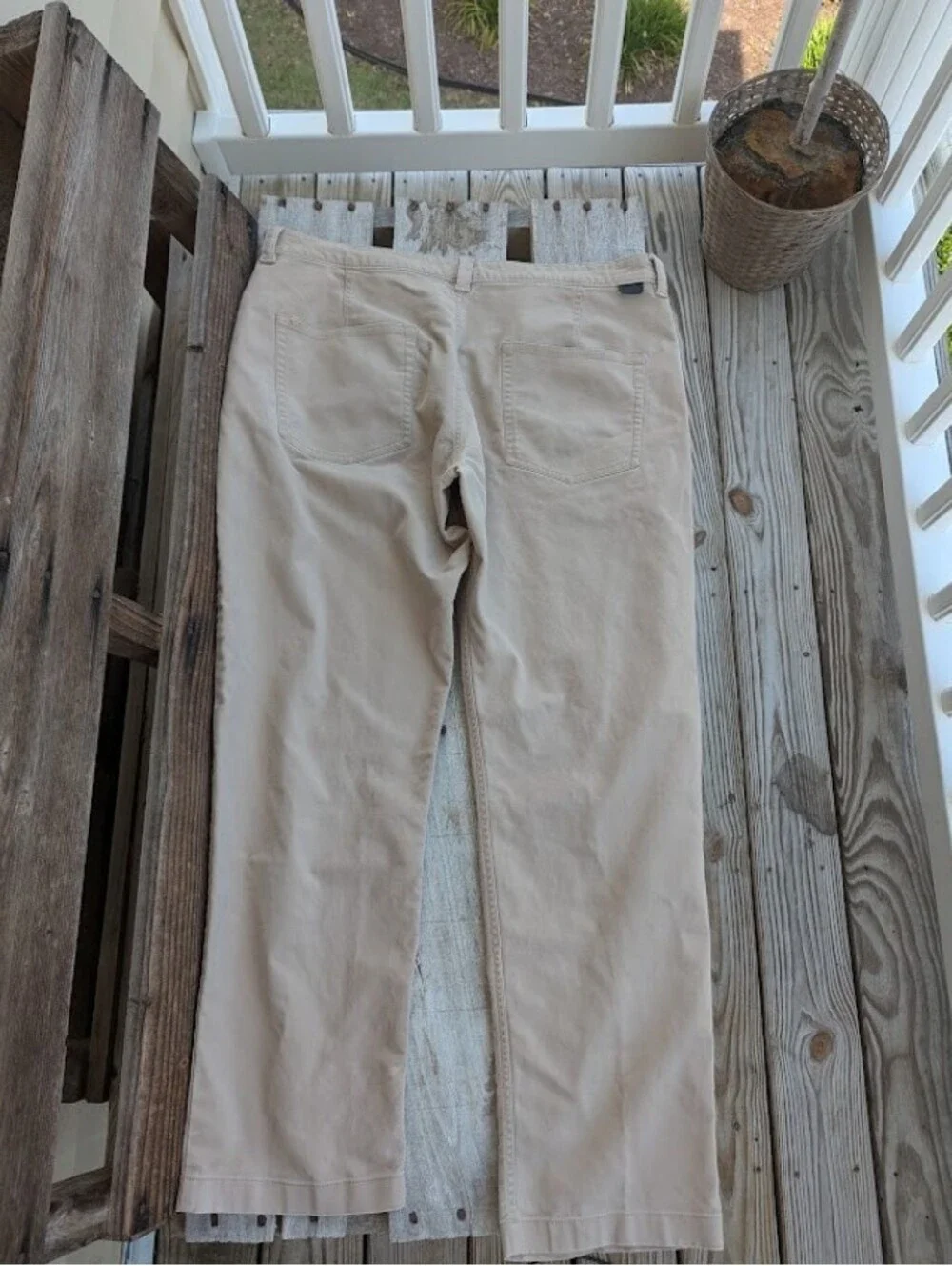 The North Face Pants Men 36x29 Beige Straight Leg Casual Gorpcore Hiking Trouser